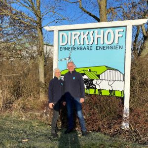 Dirk und Thoma Ketelsen vom Dirkshof in Schleswig-Holstein unterstützen FEED